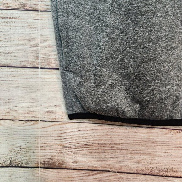 Adidas Golf Mens Puffer Vest Size S Black Gray 1/2 Zip Sleeveless Jacket Pockets - Picture 5 of 16